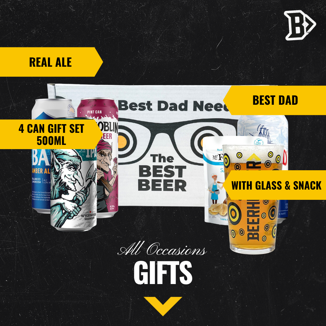 Ale 'Best Dad' Gift Set - Doom Bar, Hobgoblin, Shipyard