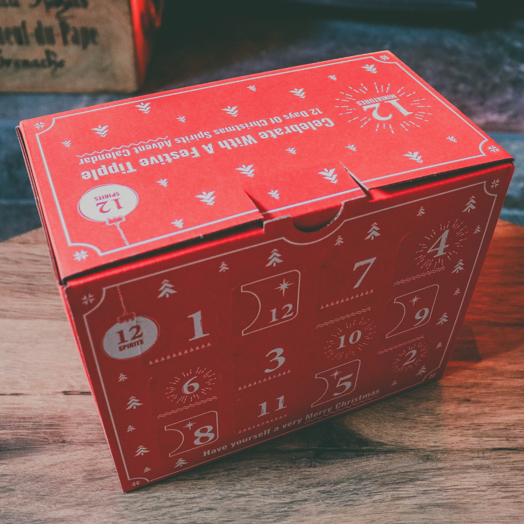 12 Spirits of Christmas Advent Calendar 2024 - With Rum, Gin, Whiskey, Vodka & Tequila (12 x 5cl) - BEERHUNTER