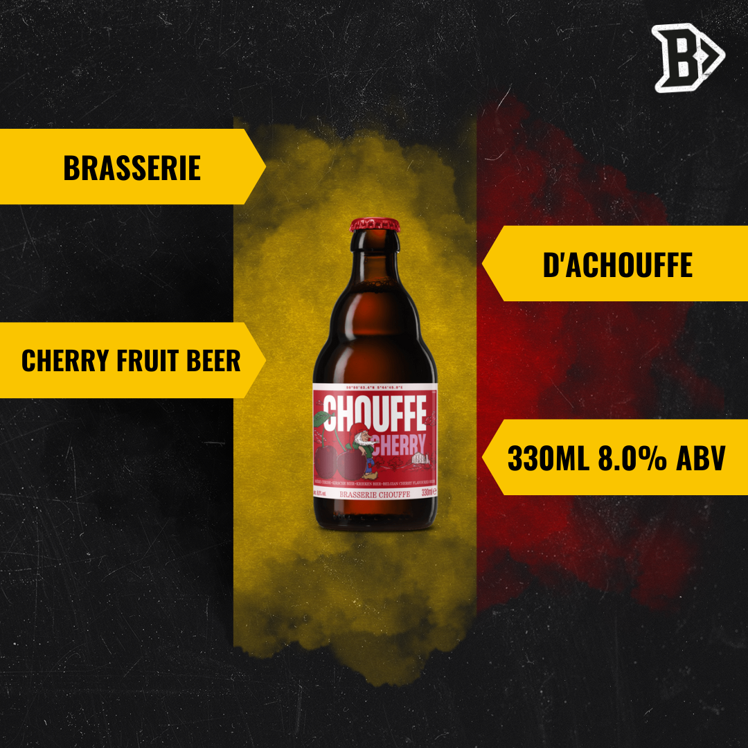 Chouffe Cherry Belgian Fruit Beer 330ml Bottles (multipack) - 8.0% ABV