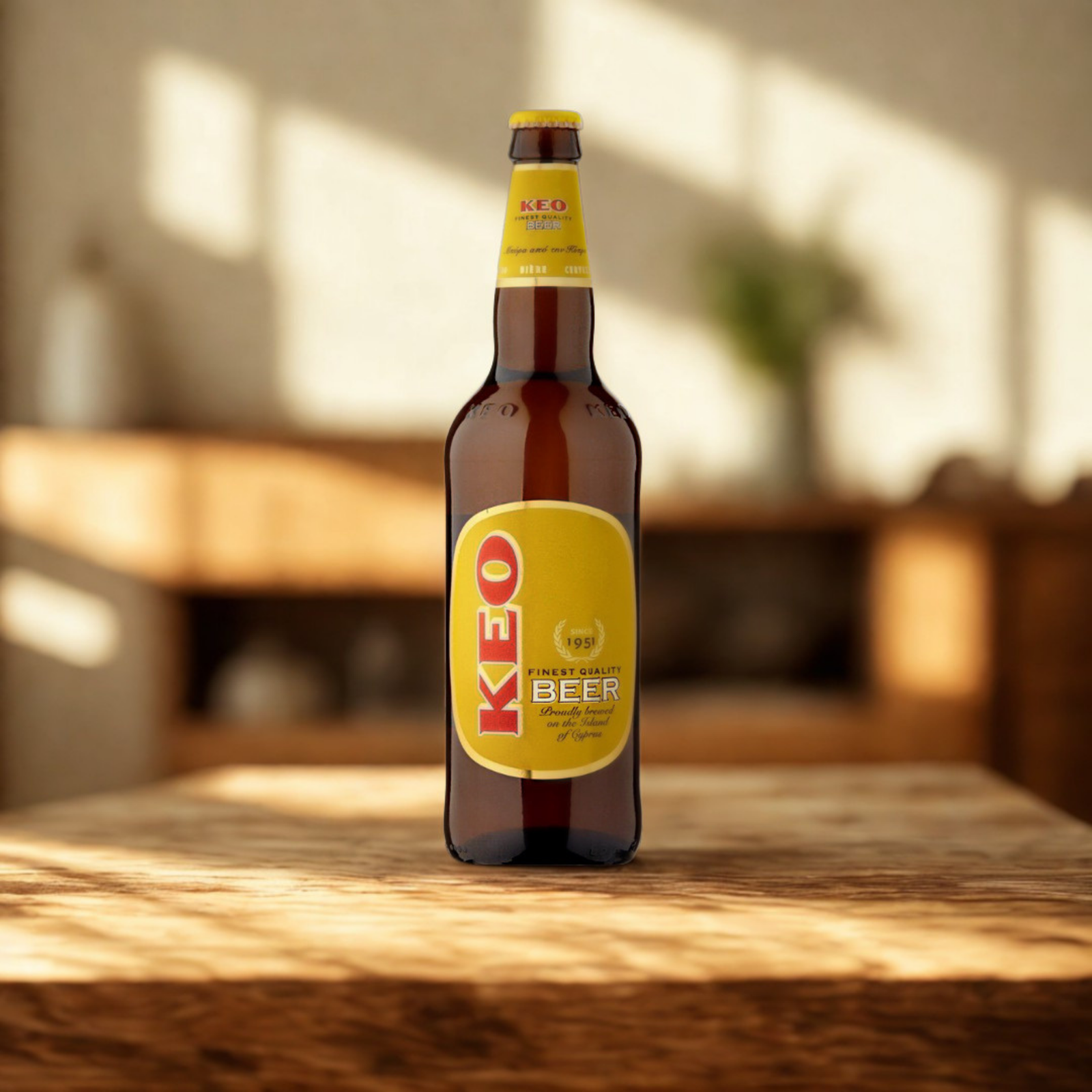Keo Premium Cypriot Lager 330ml bottles (Multipack) - 4.5% ABV