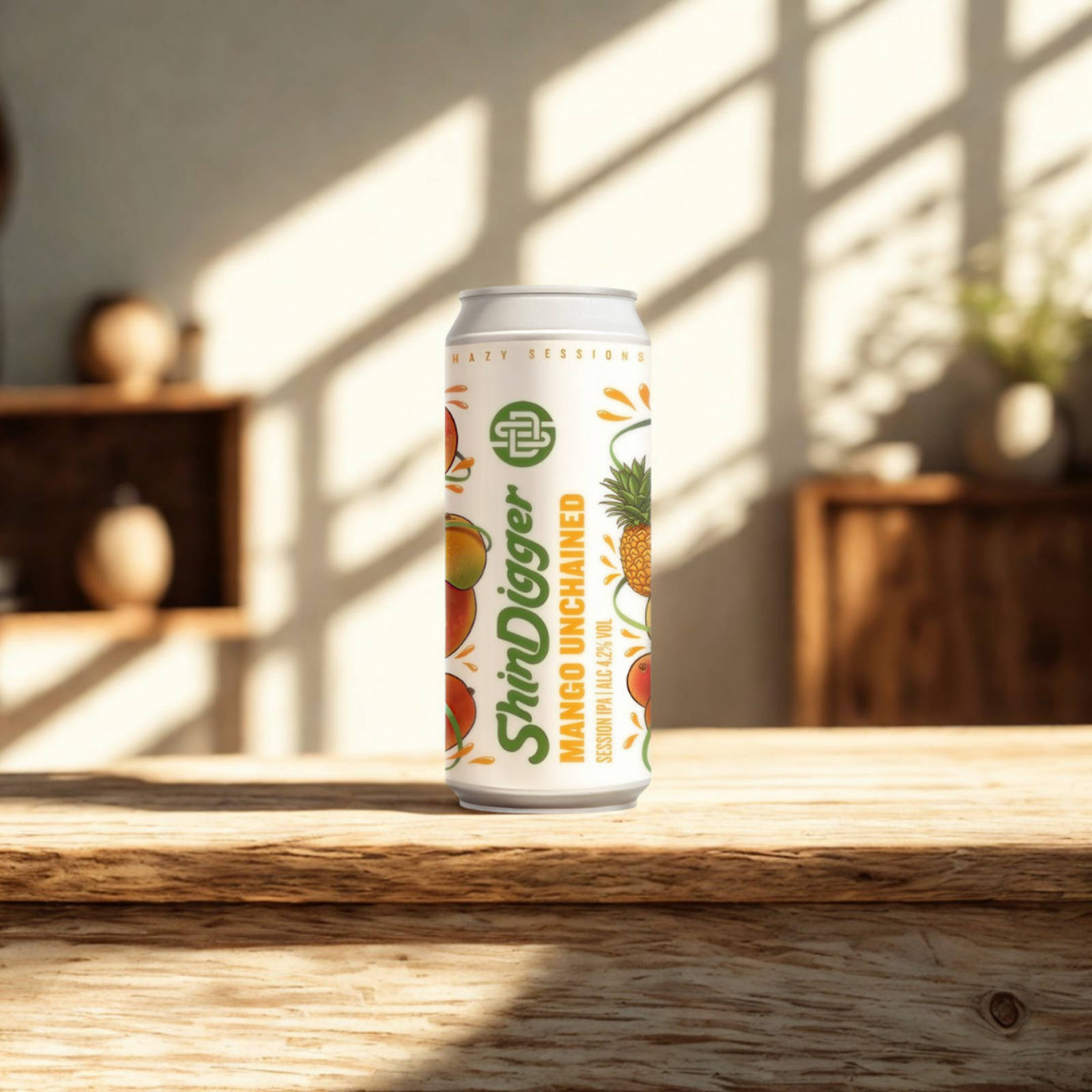 Shindigger Mango Unchained IPA 440ml Can 4.2% ABV (Multipack)
