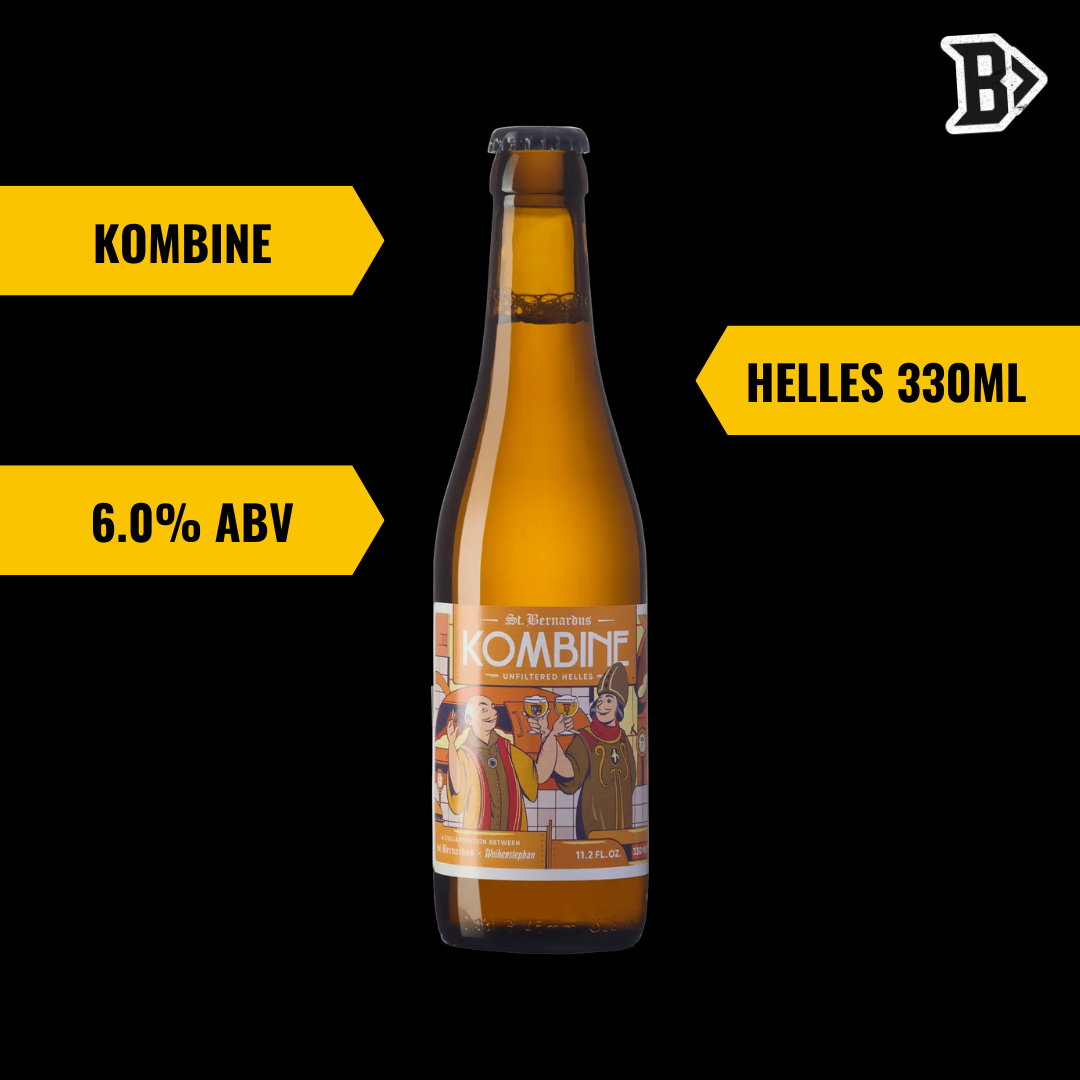 St Bernardus x Weihenstephaner Kombine Lager 6.0% (6 Multipack)