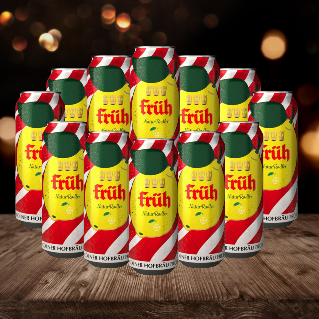 Fruh Kolsch Radler 500ml Cans (12 Pack) - 2.2% ABV