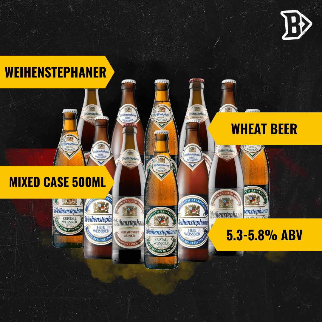 Weihenstephaner German Wheat Beer Mixed Case (12 Pack)