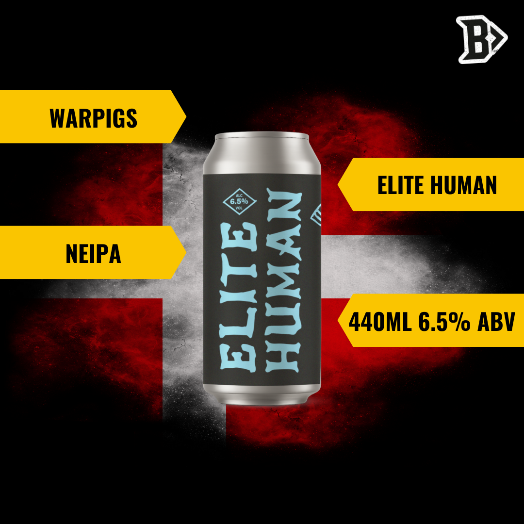 Warpigs Elite Human NEIPA 440ml Cans – 6.5% ABV (8 pack)