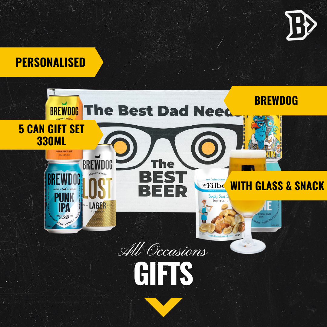 Brewdog Craft Beer 'Best Dad' Gift Pack (5 x 330ml)