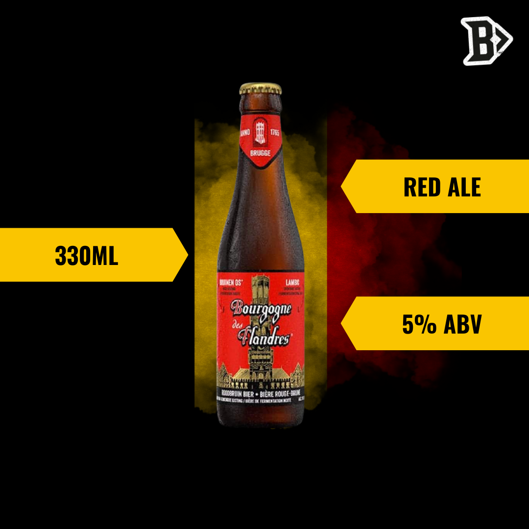 Bourgogne Des Flandres Belgium Red Ale 330ml Bottles - 5.0% ABV (12 Pack)