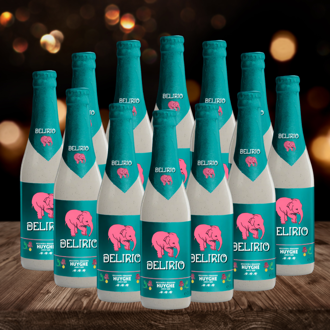 Delirium Delirio Belgium Low Alcohol Blonde Ale 330ml Bottles - 0.3% ABV (12 Pack)