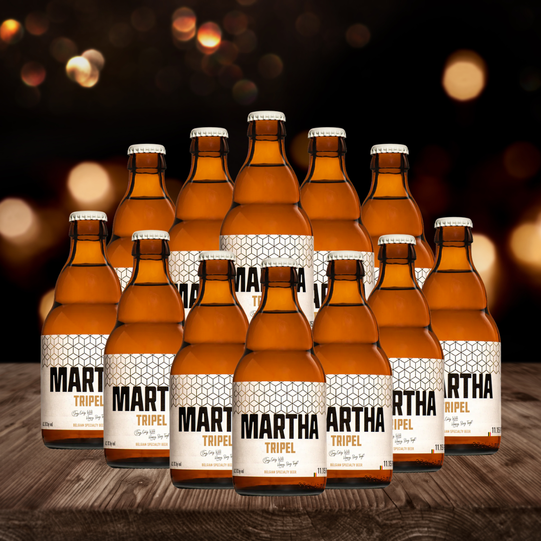 Martha Tripel Belgium Tripel Ale 330ml Bottles - 8.0% ABV (12 Pack)