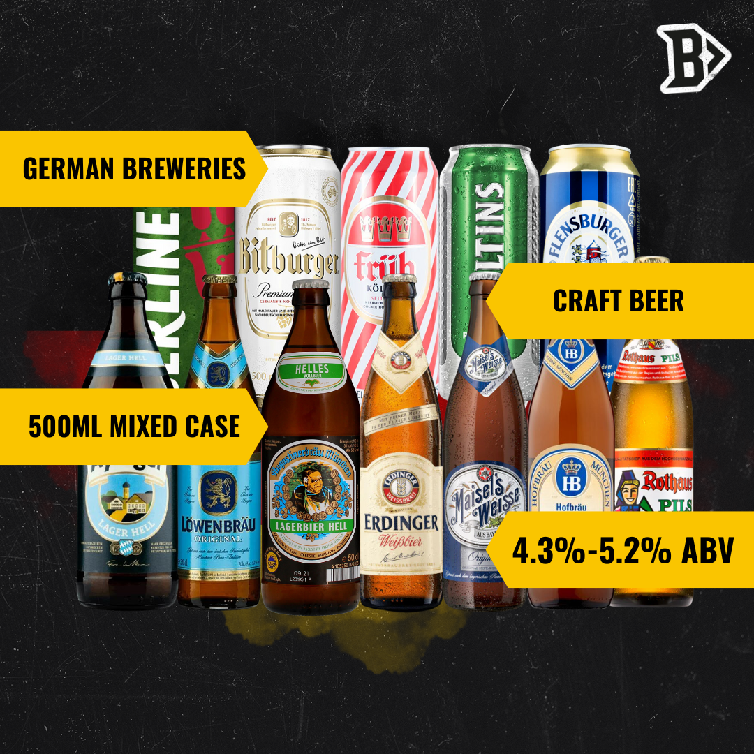 German Breweries Craft Beer 500ml Mixed Case (12 Pack)