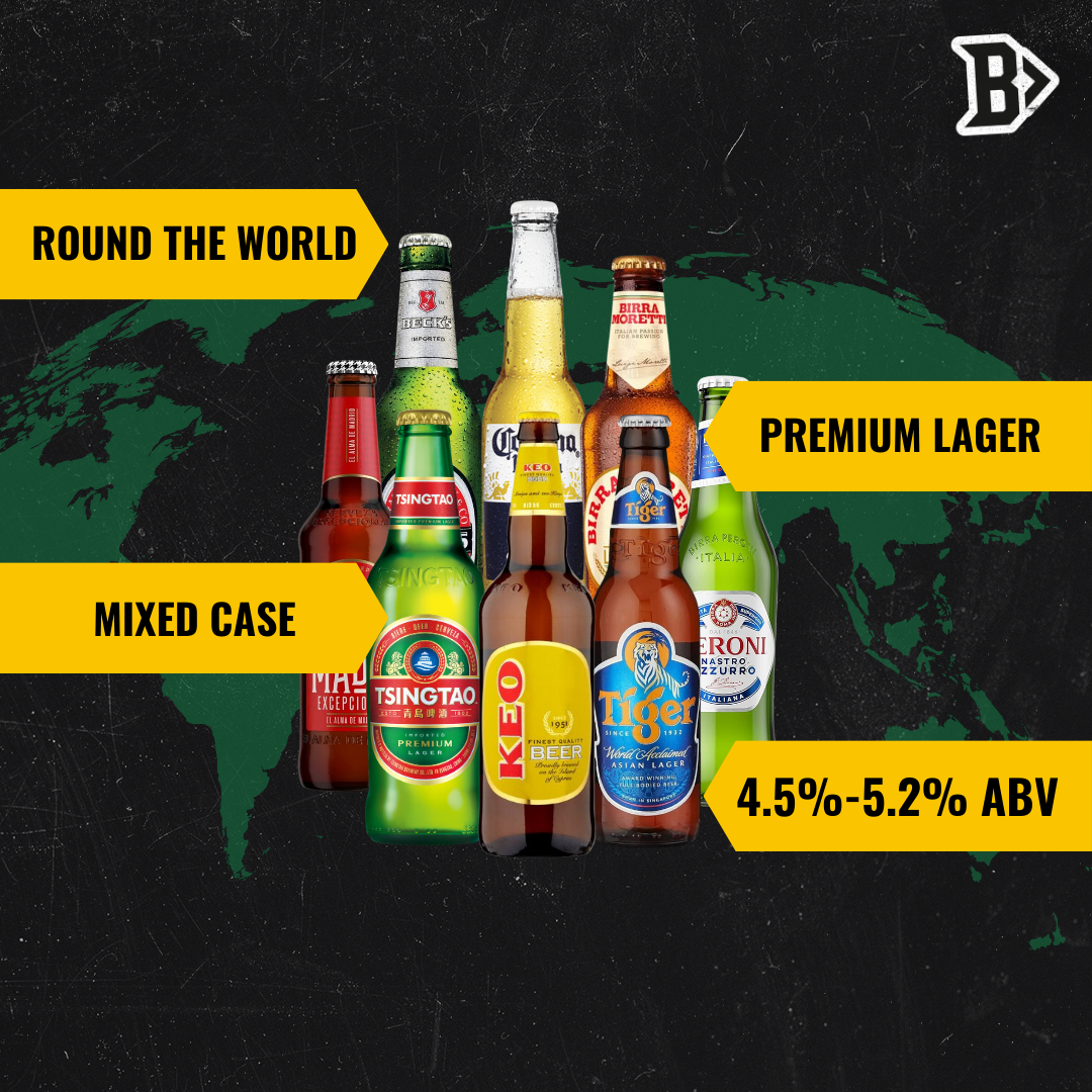 Round the World Lager Mixed Case (8 Pack)
