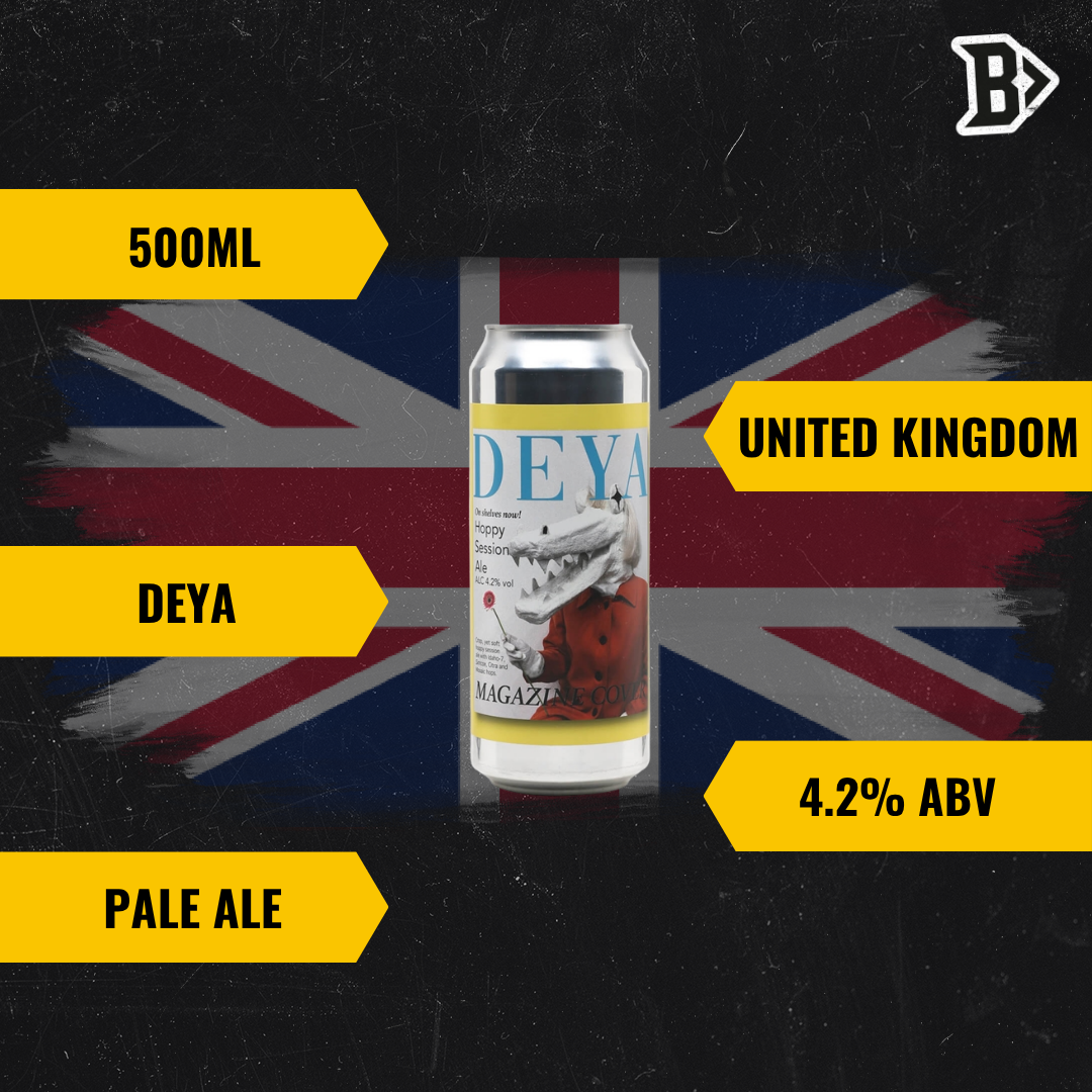 Deya British Gluten Free Pale Ale Magazine Cover 500ml Can - 4.2% (8 Pack) - BBD 30/04/2026