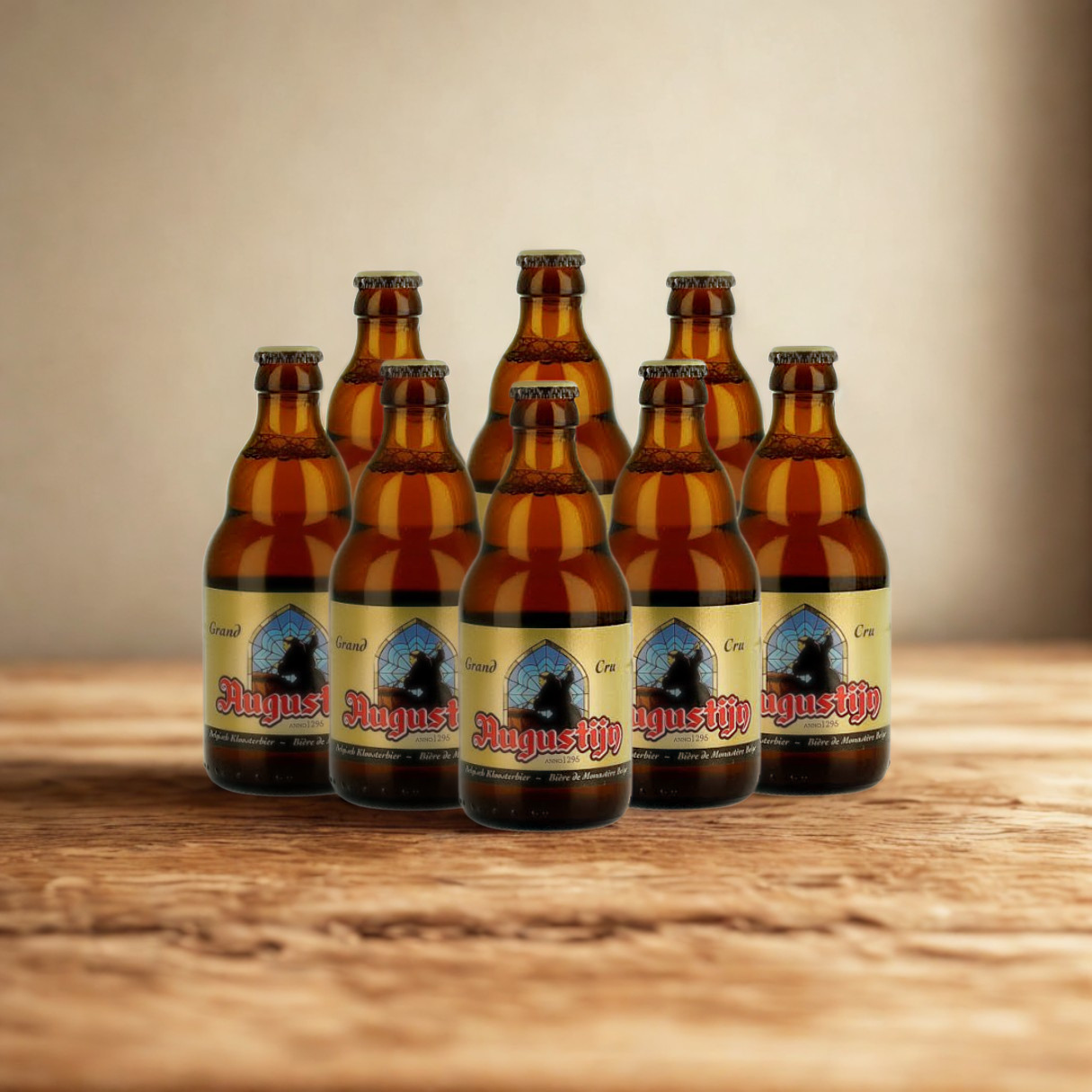 Augustijn Belgian Abbey Beer 330ml Bottles – (8 Pack)