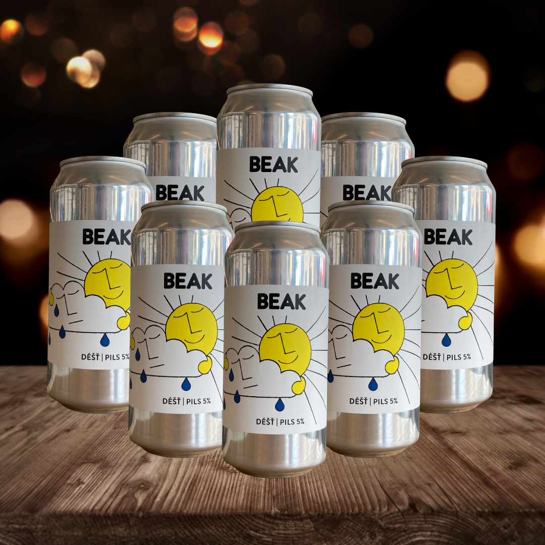 Beak Brewery British Pilsner Dest Pils 440ml Cans - 5% ABV (8 Pack)