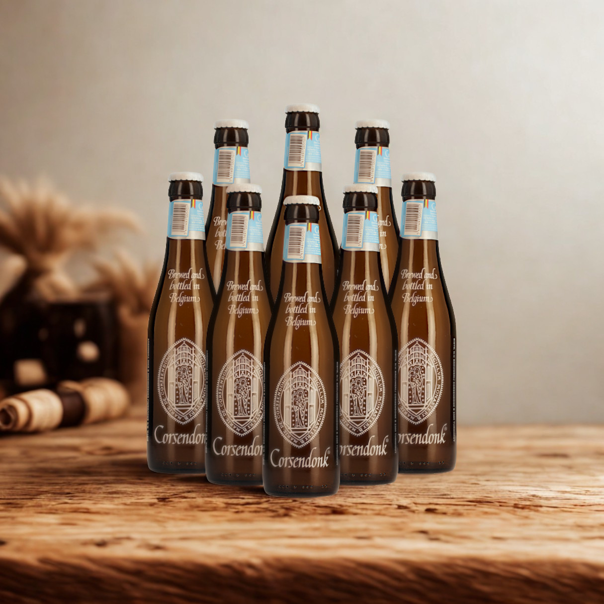 Corsendonk Belgian Abbey Beer 330ml Bottles – (8 Pack)