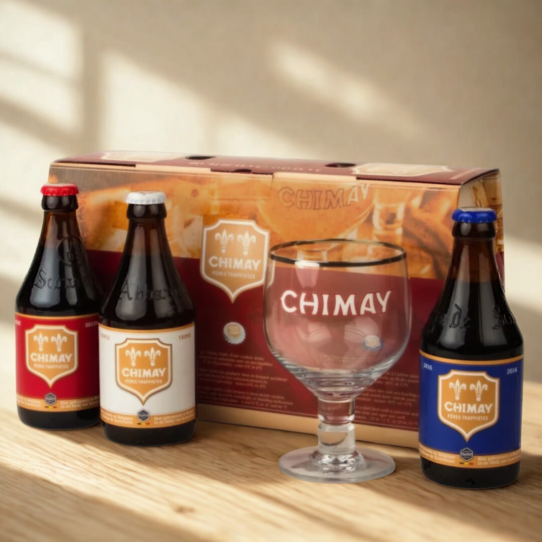 Chimay Belgian Trappist Gift Set (3 Pack)