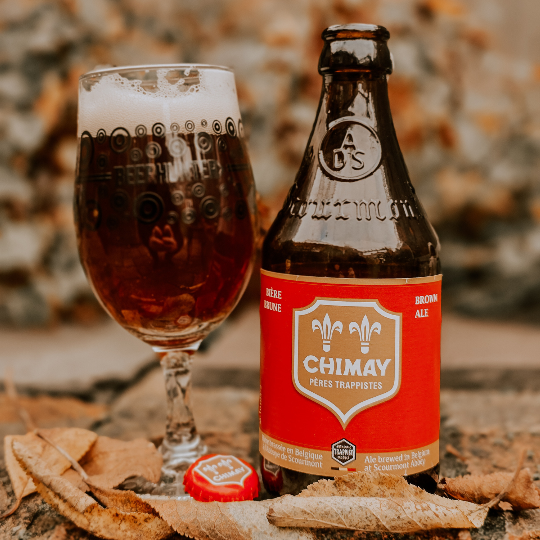Chimay Red Belgian Trappist Dubbel 330ml Bottles - 7.0% ABV (12 Pack) - BEERHUNTER