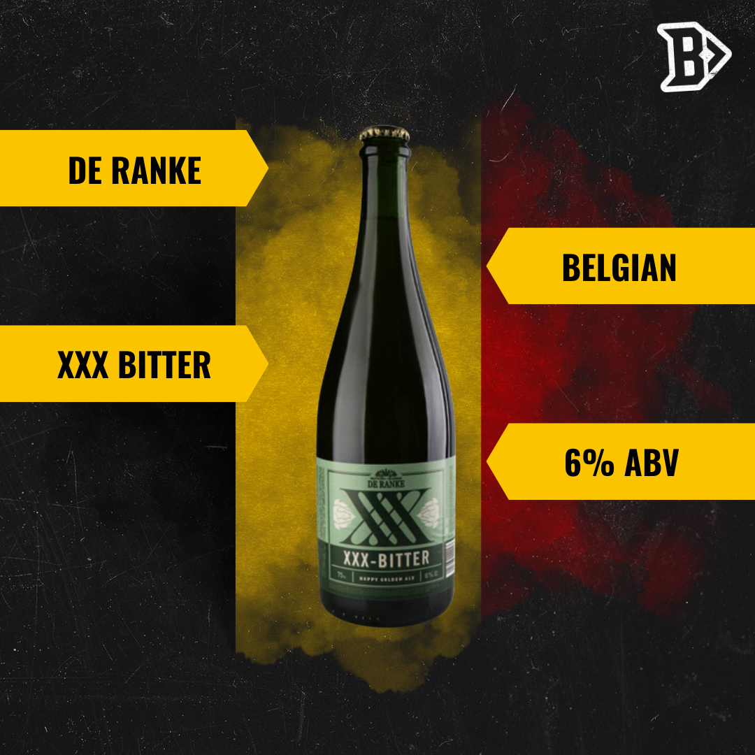 De Ranke Belgian XXX Bitter 750ml Bottles - 6.0% ABV (6 Pack)