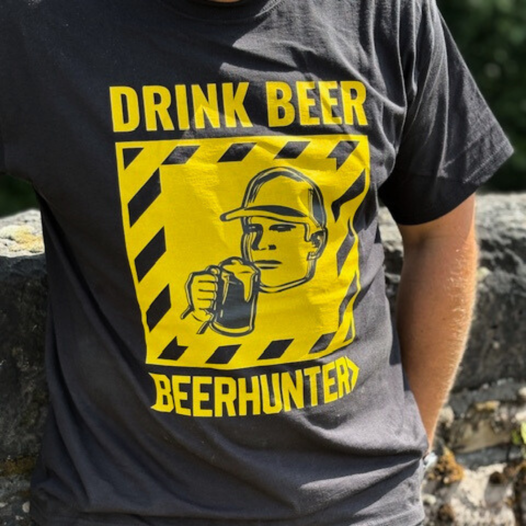 Beerhunter "Drink Beer" Hacienda Inspired Unisex Short Sleeve Adults T-Shirt