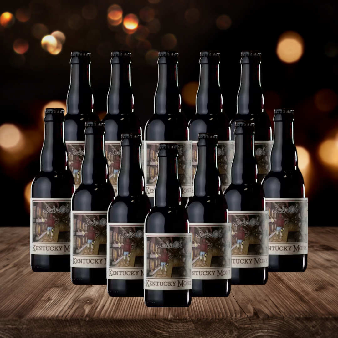 Jackie O's Kentucky Monk American Bourbon Golden Ale 375ml Bottles - 8.00% ABV (12 Pack)