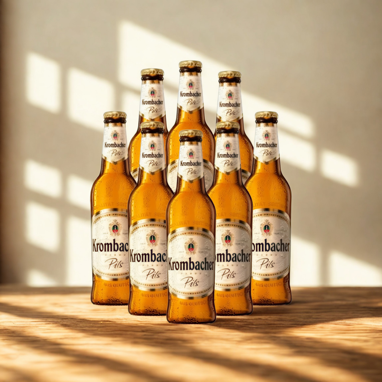 Krombacher Pils German Lager 330ml Bottles (Multipack) - 4.8% ABV