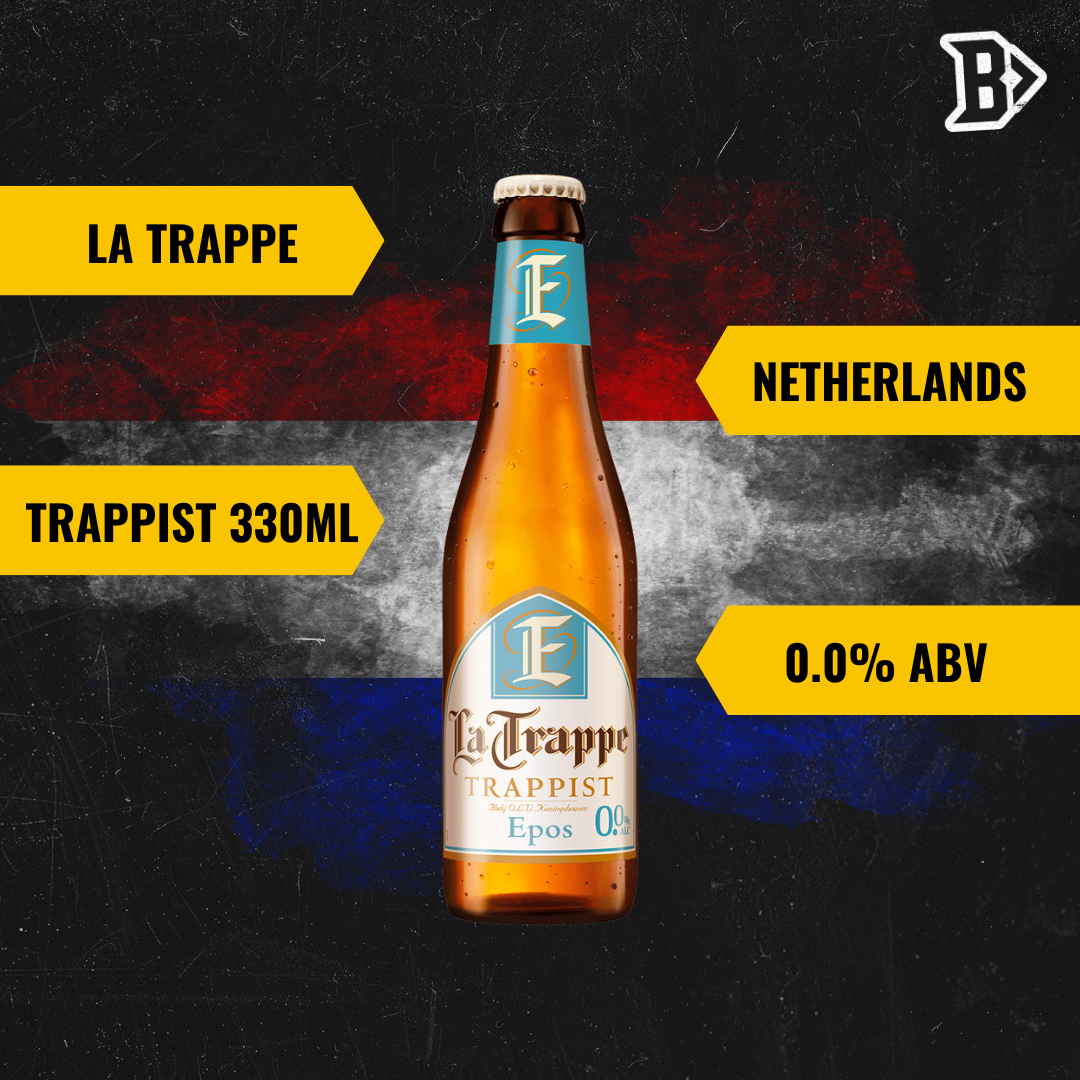 La Trappe Epos Alcohol Free Trappist Beer - 0.0% ABV (Multipack)