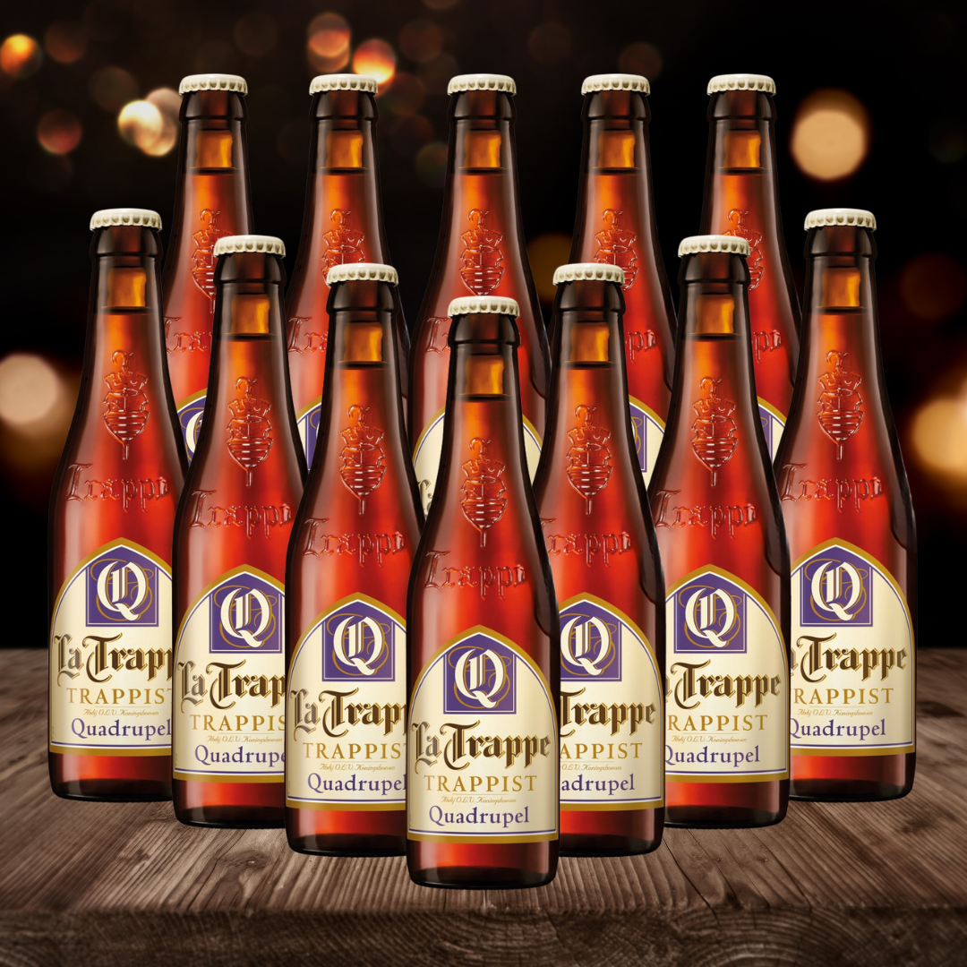 La Trappe Trappist Dutch Quadrupel Beer - 10.00% ABV (12 Pack) - BEERHUNTER