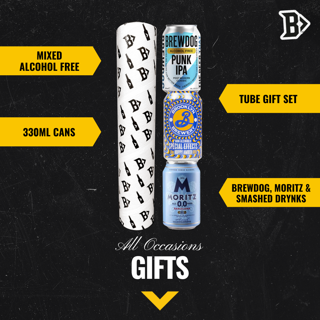 Mixed Alcohol Free Tube Gift Set (3 Pack) - Brewdog, Brooklyn & Moritz