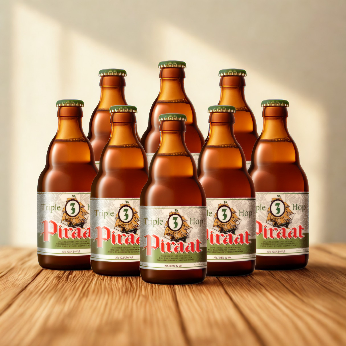 Piraat Belgian Strong Ale 330ml Bottles – (8 Pack)