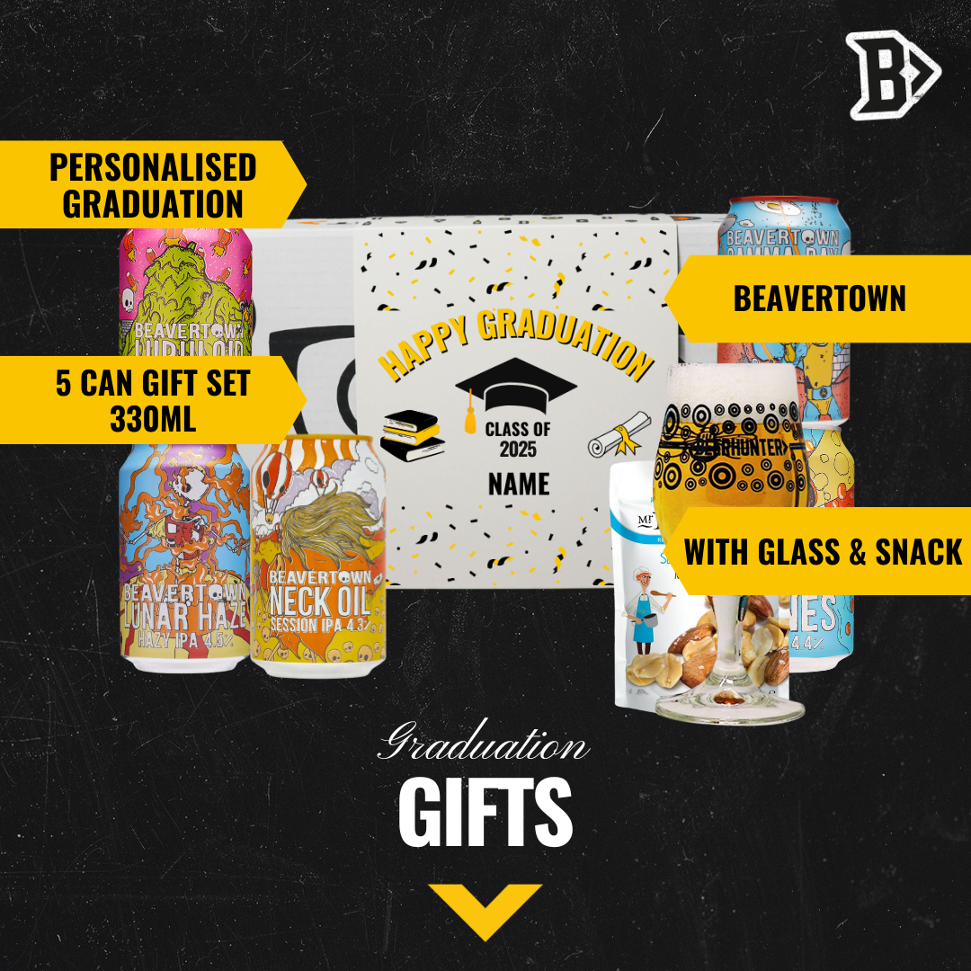 Personalised Beavertown Graduation Craft Beer Gift Set (5 x 330ml)