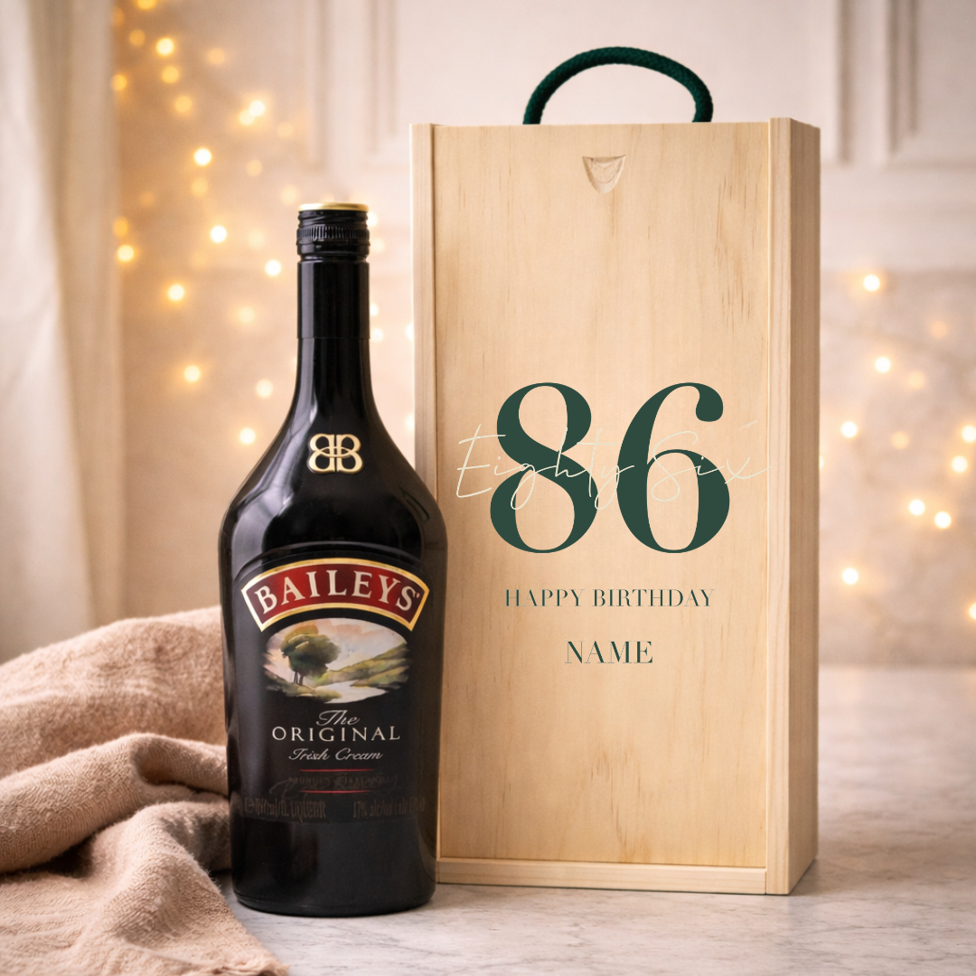 Personalised Birthday Aperitif Gift Set – Premium Spirits Selection with Personalised Lid