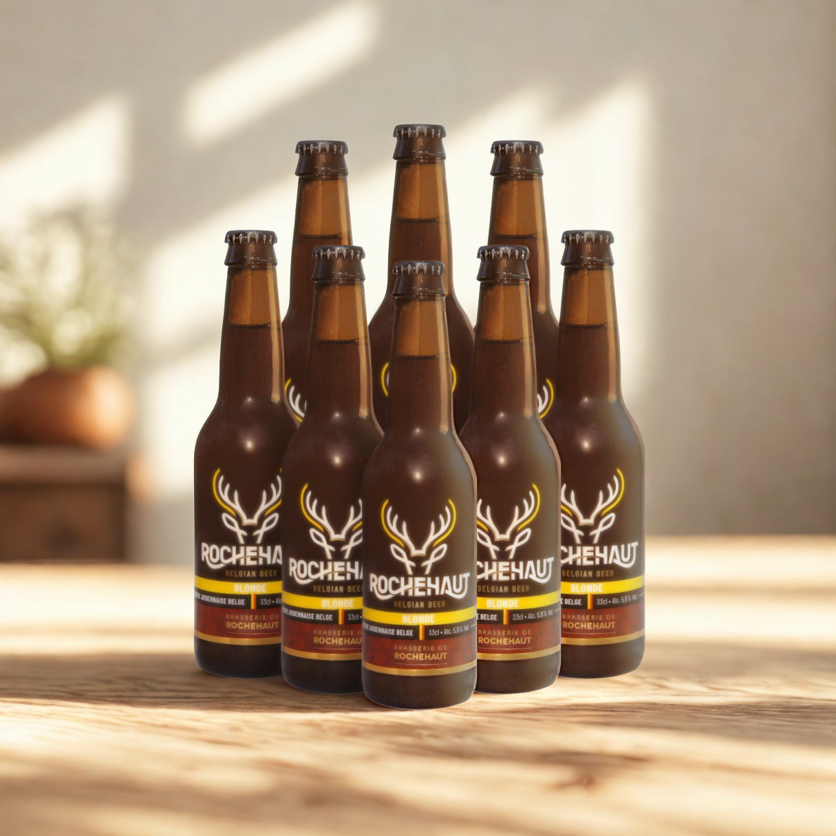 Rochehaut Belgian Craft Beer 330ml Bottles – (8 Pack)