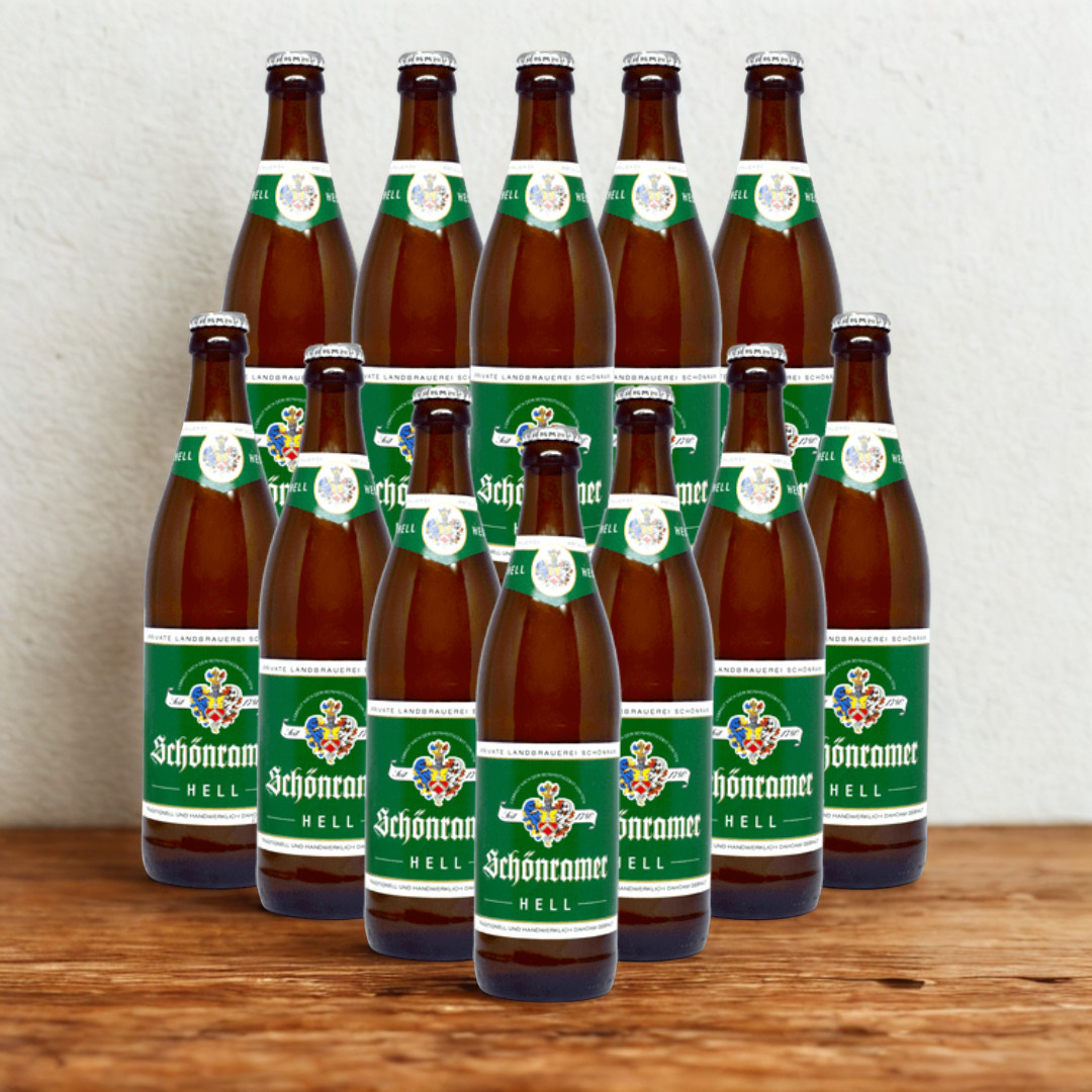 Schonramer Hell German Lager 500ml Bottles - 5.0% ABV