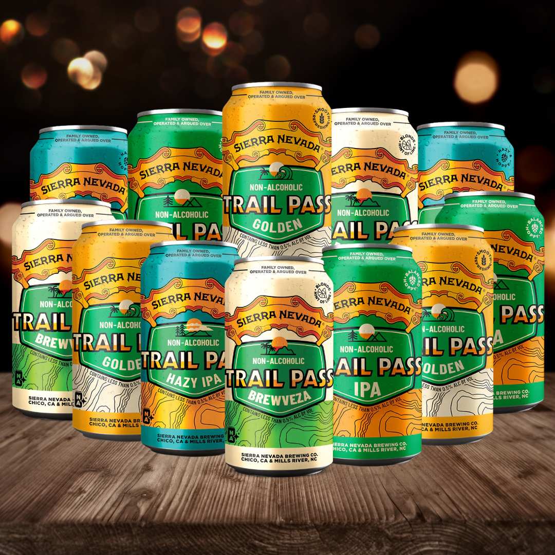 Sierra Nevada Trail Pass Non-Alcoholic Beer Mixed Case (12 Pack)