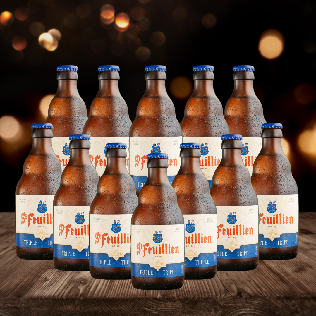 St Feuillien Belgian Tripel 330ml Bottles - 8.5% ABV (12 Pack)