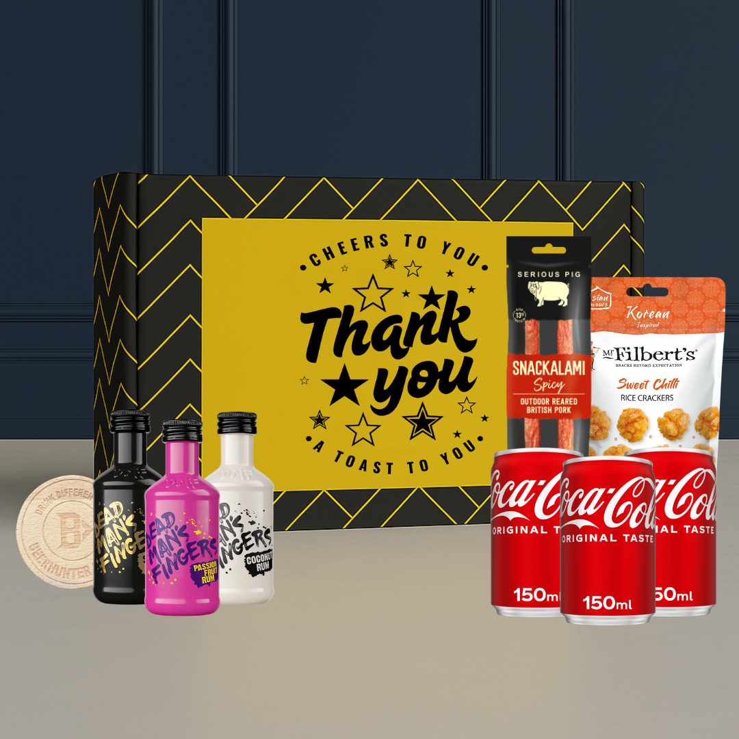 Dead Mans Fingers Rum Gifts For Him Gift Differently Set (3 x 5cl Bottles)