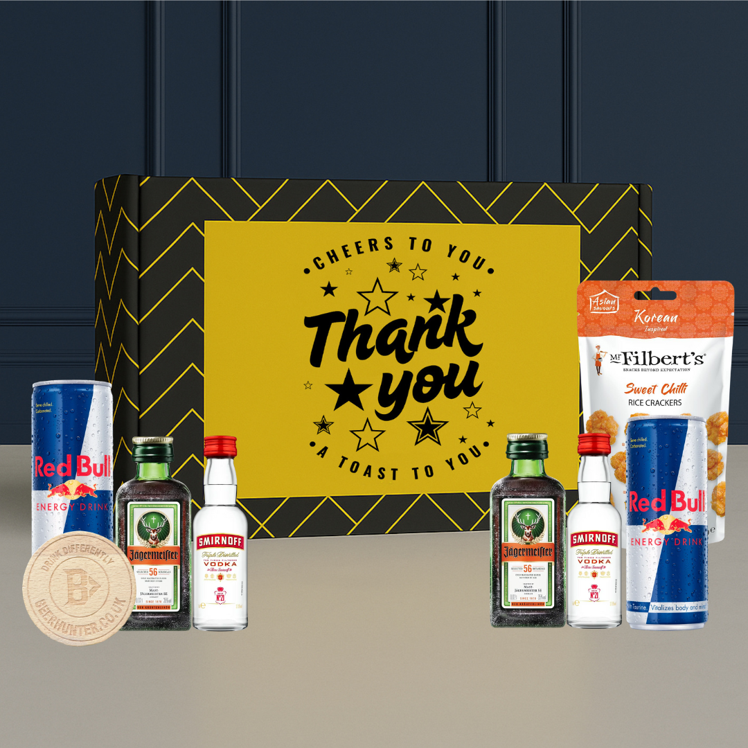 Jägermeister Gifts For Him Jagerbomb Gift Differently Set (4 x 5cl Bottles)