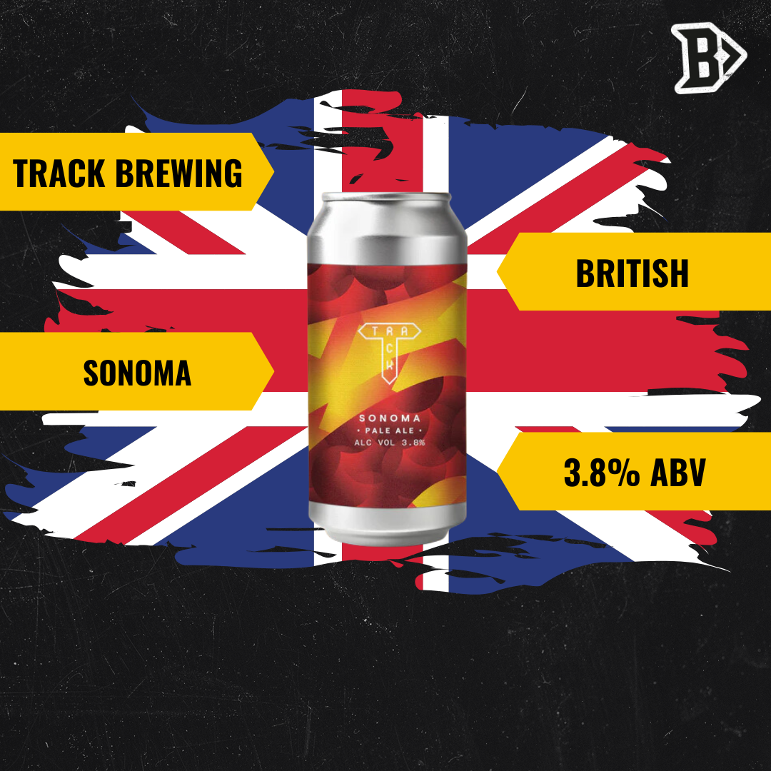 Track Brewing Sonoma British Pale Ale 440ml Cans - 3.8% ABV (12 Pack)
