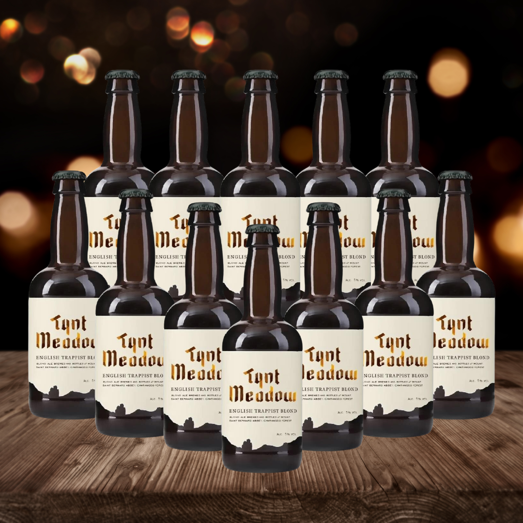 Tynt Meadow Blond British Trappist Beer 330ml Bottles - 5.0% ABV (12 Pack)