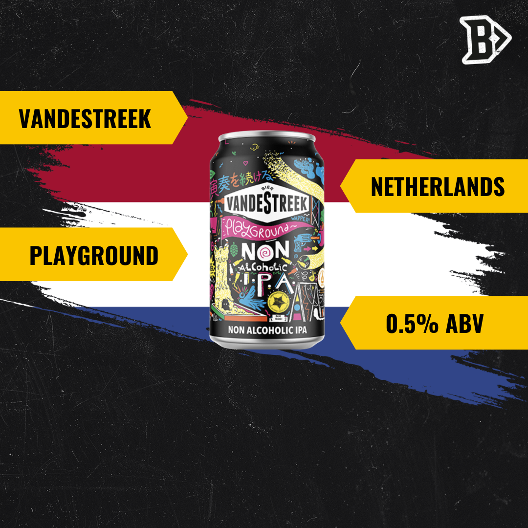 VandeStreek Playground Dutch Non-Alcoholic IPA 330ml Cans - 0.5% ABV (Multipack)