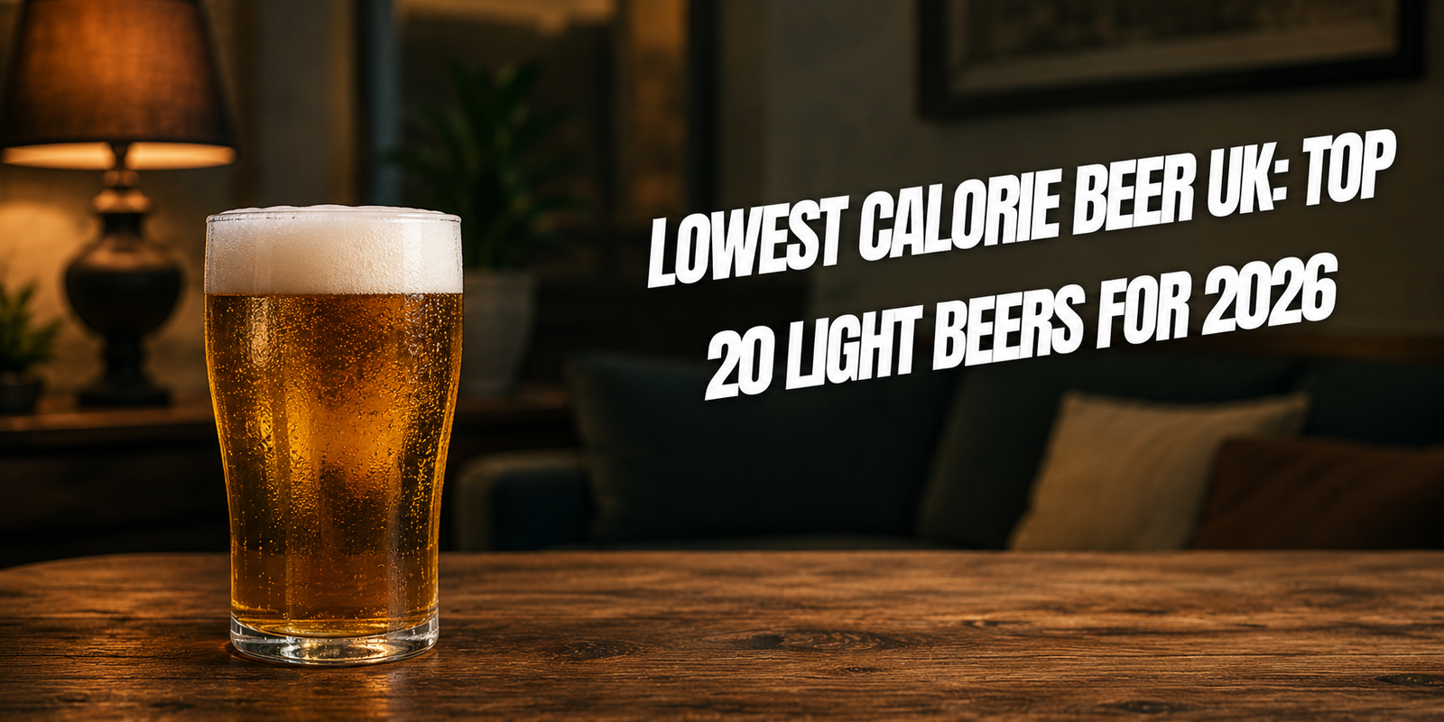 Lowest Calorie Beer UK: Top 20 Light Beers for 2026