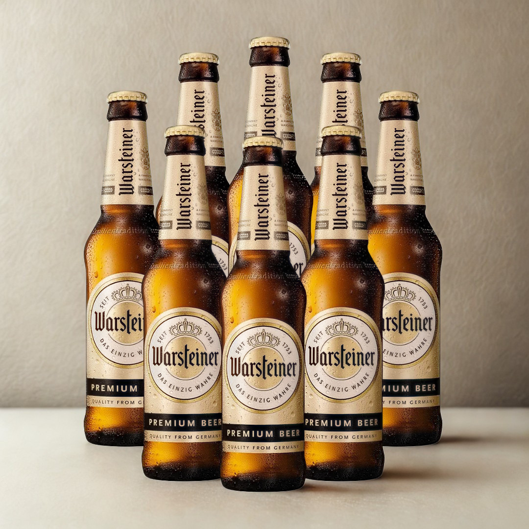 Warsteiner German Pilsner 330ml Bottles - 4.0% ABV (Multipack)