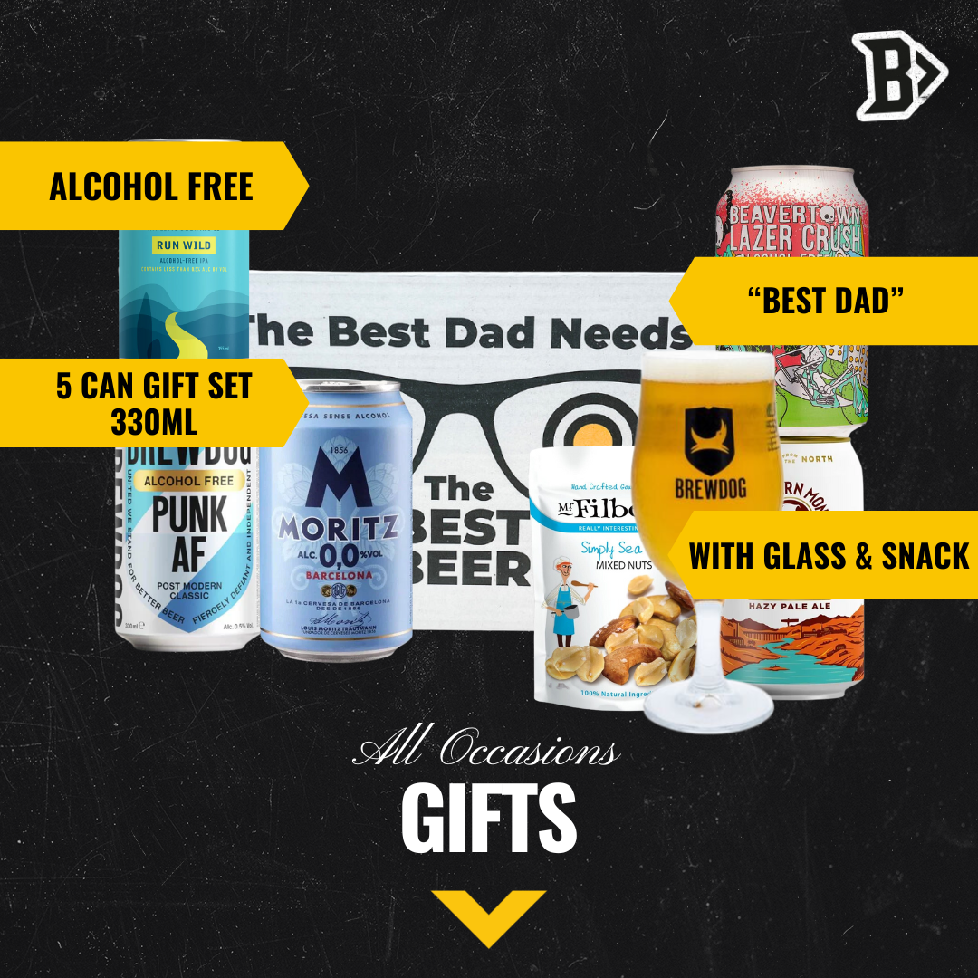 Alcohol Free 'Best Dad' Gift Pack (5 x 330ml)