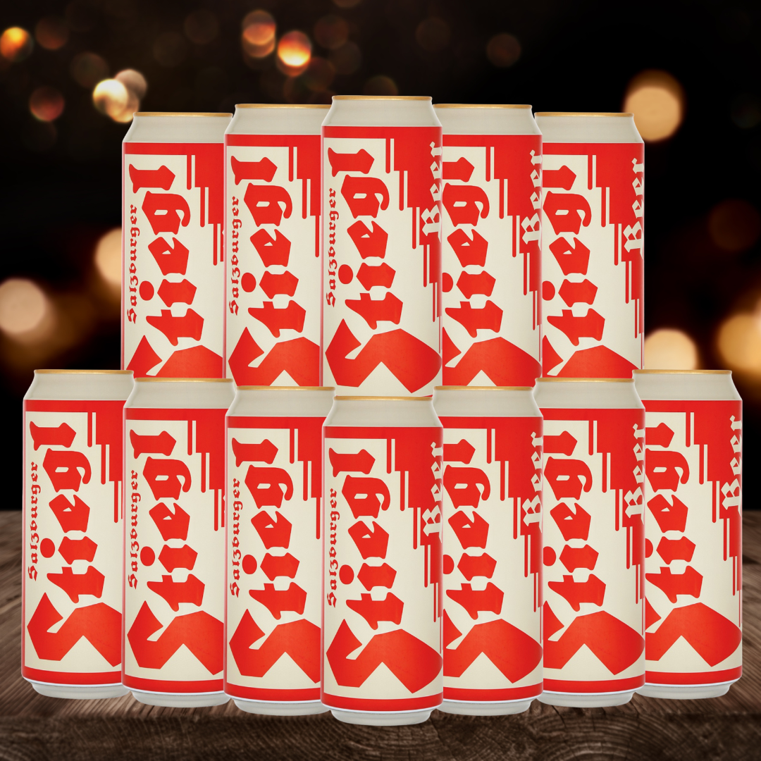 Stiegl Goldbrau Lager 500ml Cans - 5.0% ABV (12 Pack)