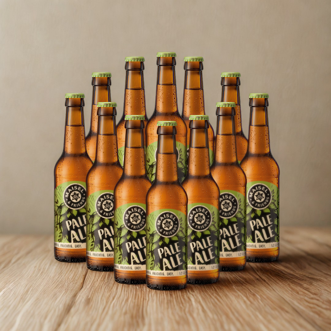 Maisel &amp; Friends German Pale Ale 330ml Bottles - 5.2% ABV (12 Pack)
