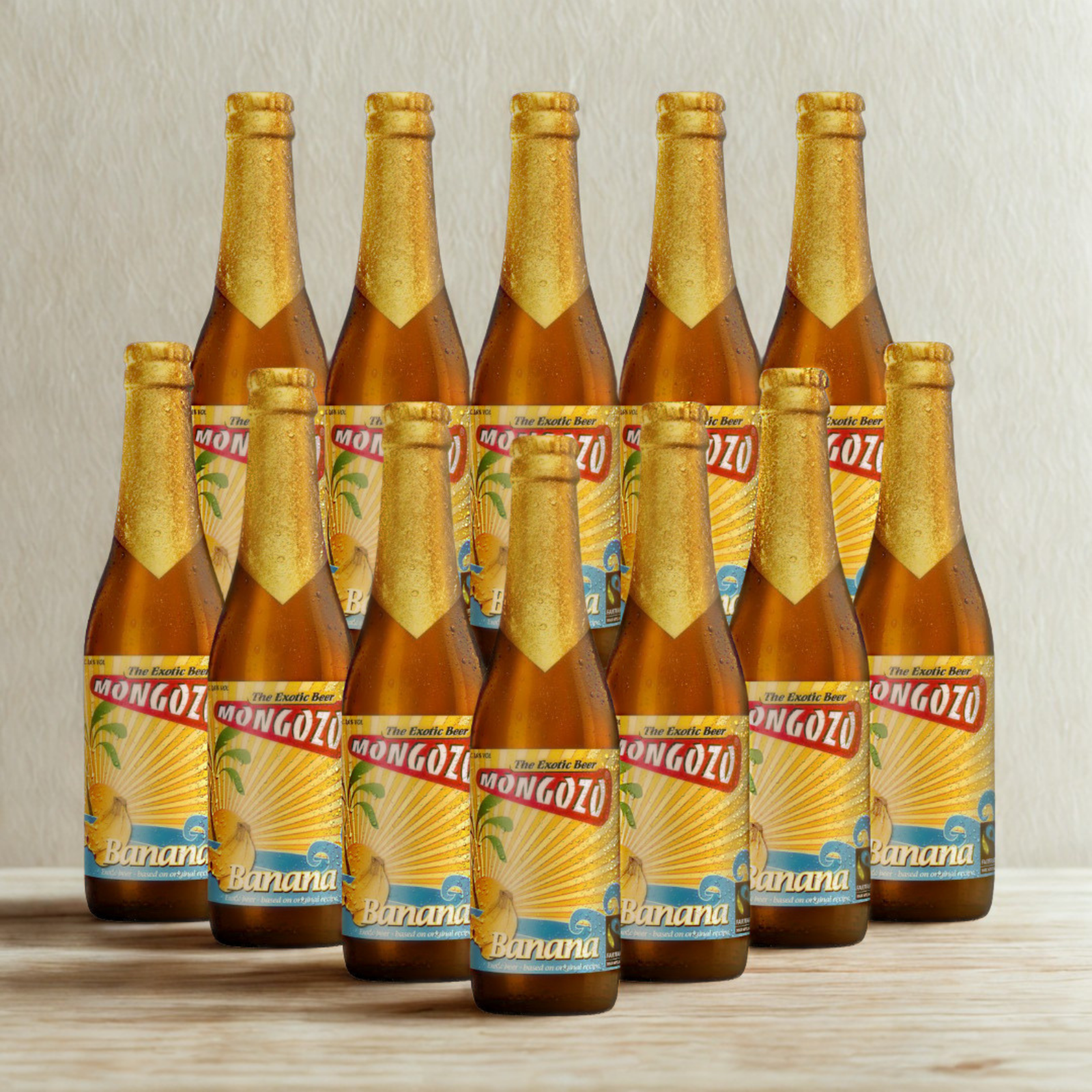 Mongozo Banana Beer 330ml Bottles - 3.6% ABV (Multipack)