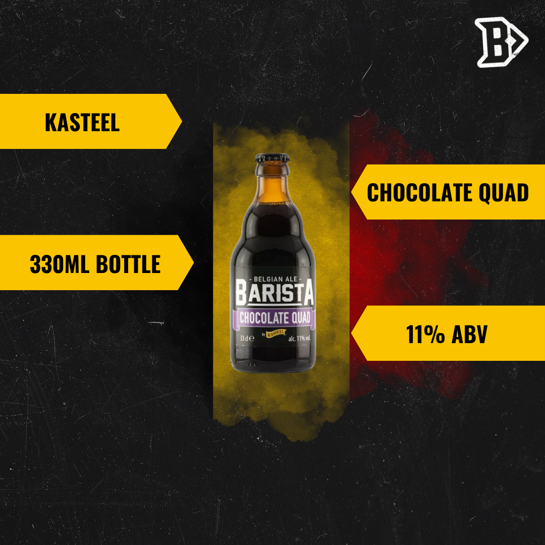 Kasteel Barista Belgium Chocolate Quad 330ml Bottles - 11% ABV (12 Pack)