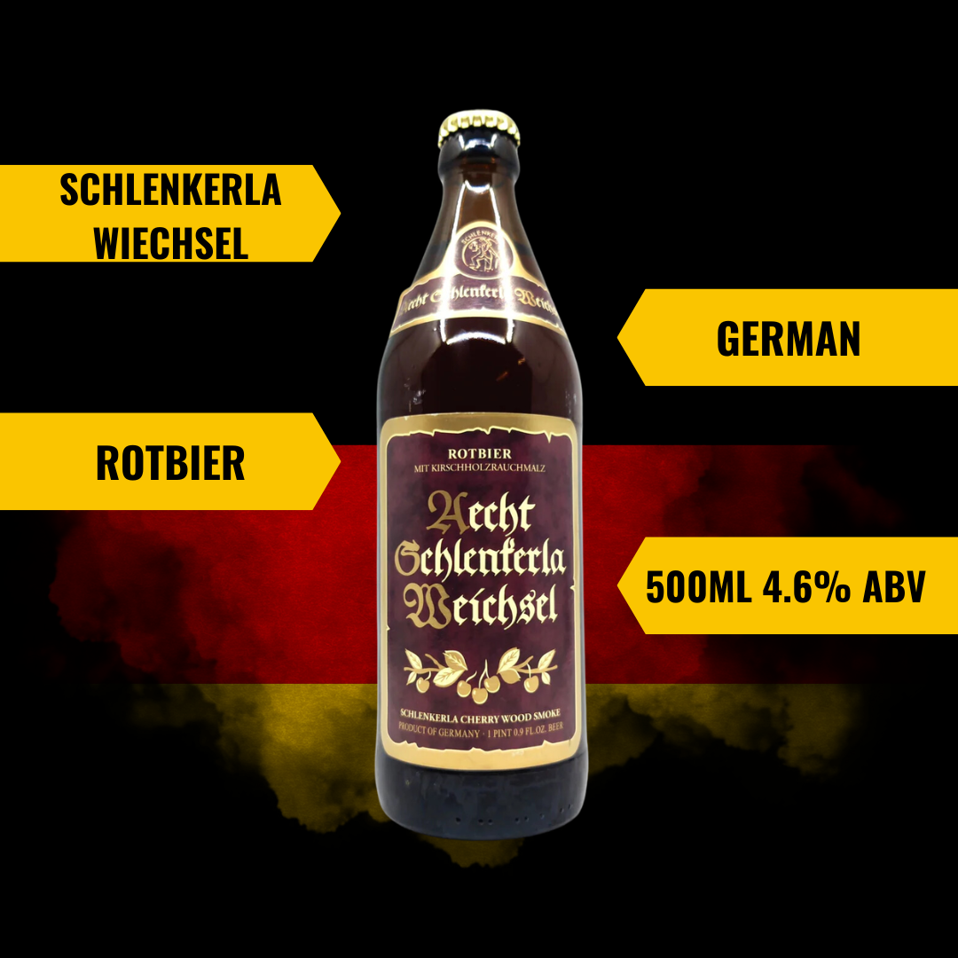 Schlenkerla Weichsel German Rotbier 500ml Bottles - 4.6% ABV (8 pack)