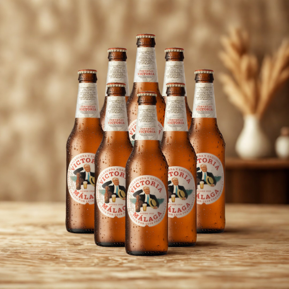 Damm Victoria Malaga Spanish Lager - 4.5% ABV (Multipack)