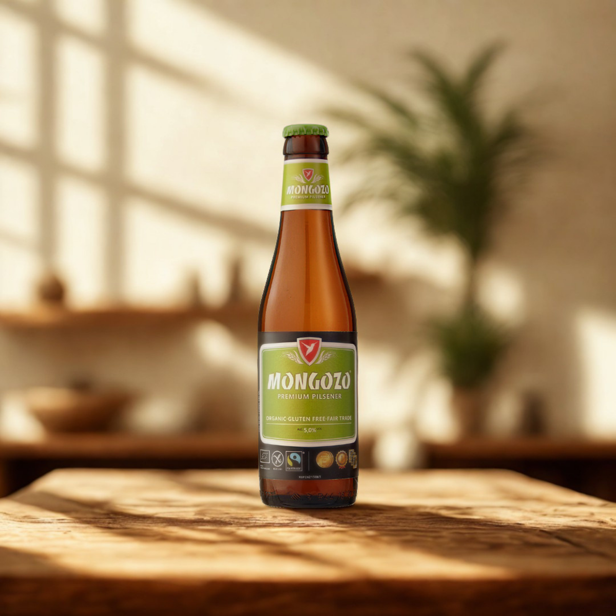 Mongozo Gluten Free Premium Pilsner 330ml Bottles - 5.0% ABV (Multipack)